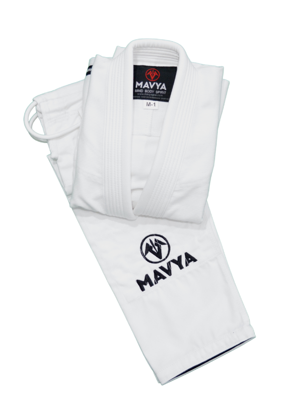 Mavya Club Series Kids BJJ Gi (White)